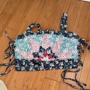 Sea floral crop top NBW